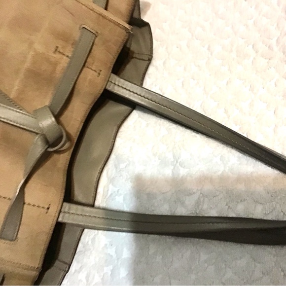 Celine Cabas Phantom Suede Belted Bag - Picture 7 of 16